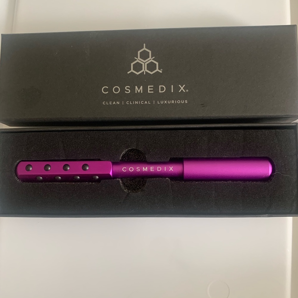 Cosmedix Facial Massage Roller in Purple NIB
